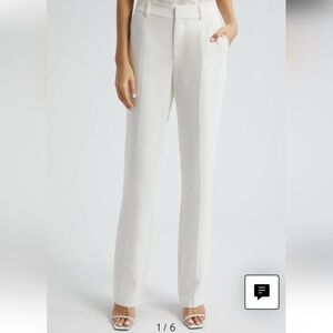 Elegant White Women's Pantsuit
